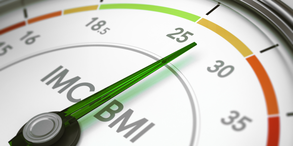 Compteur affichant l'IMC