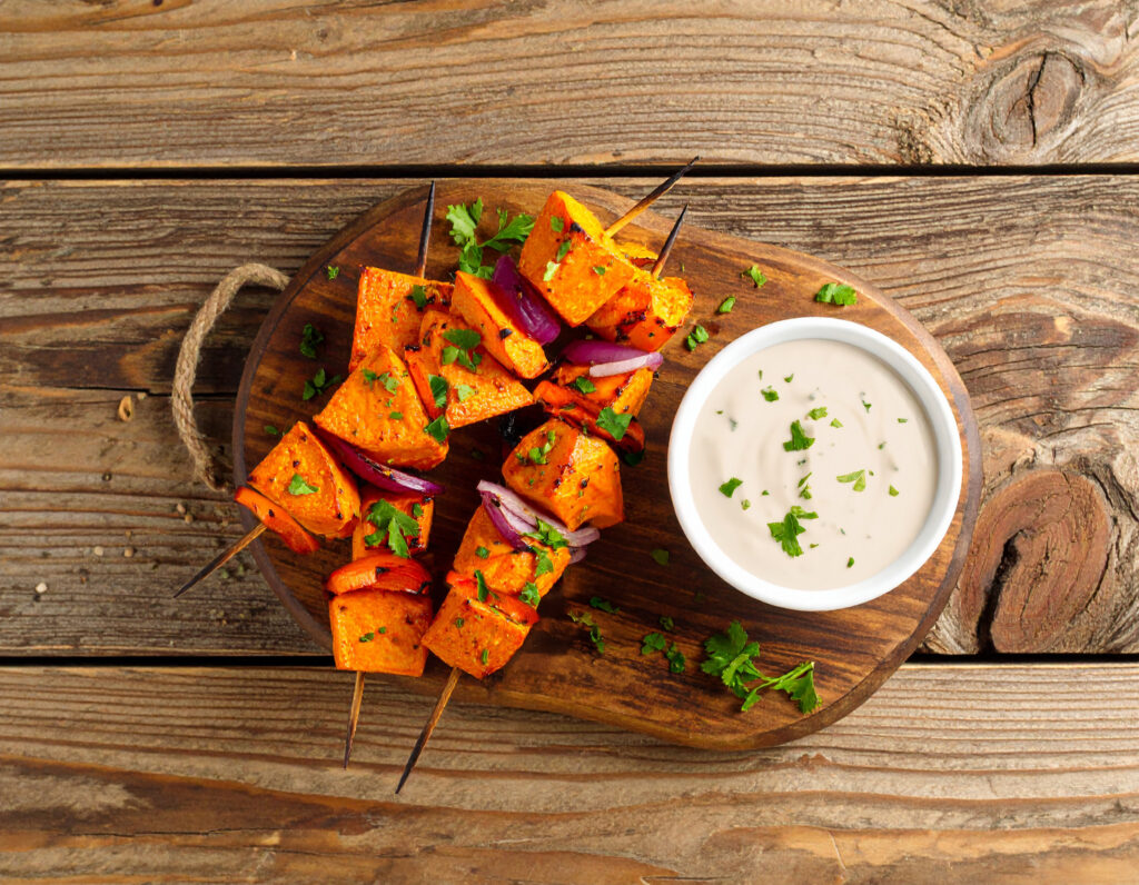 Brochettes faibles en calorie pour des barbecues équilibrés