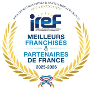 Certification de meilleure franchise de France attribuée par l’IREF à dietplus en 2025